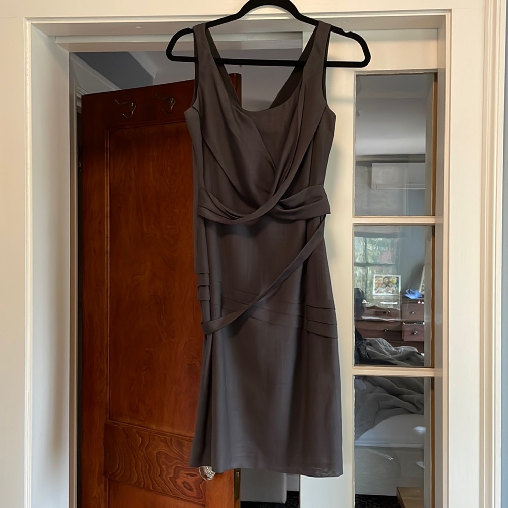Helmet lang dress